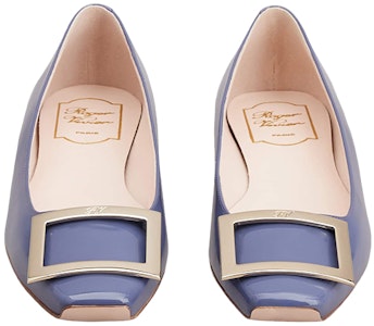 (W) 로저비비에 메탈 버클 스퀘어토 블루 플랫 RVW40415280D1PU822 Shop (W) 로저비비에 메탈 버클 스퀘어토 블루 플랫 RVW40415280D1PU822