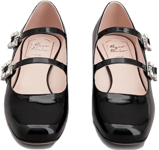 (W) Roger Vivier 黑色漆皮玛丽珍鞋 RVW54035690D1PB999 Lookbook (W) Roger Vivier 黑色漆皮玛丽珍鞋 RVW54035690D1PB999