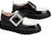 (W) Roger Vivier Platform Kulit Hitam 'Crystal Buckle' RVW64632390MRK0001