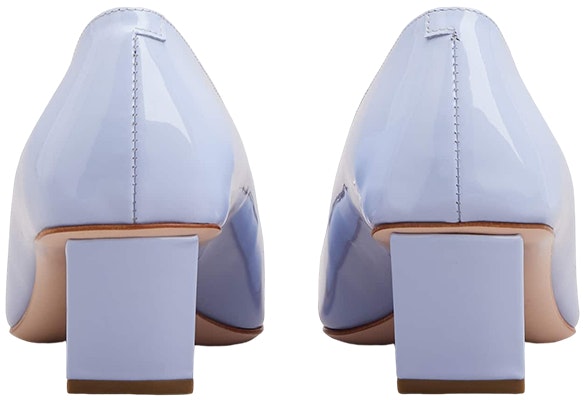 羅杰·維維亞 漆皮 金屬扣 粗跟 中跟鞋 女款 紫色 Shop 羅杰·維維亞 漆皮 金屬扣 粗跟 中跟鞋 女款 紫色