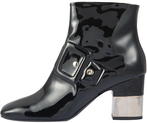 (Women) Roger Vivier Patent Leather Ankle Boot 'Black Fashion' RVW47022460D1PB999 Buy (Women) Roger Vivier Patent Leather Ankle Boot 'Black Fashion' RVW47022460D1PB999