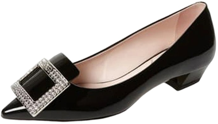 (Women) Roger Vivier Patent Leather Black 'Fashion Slip-On' RVW52923540D1PB999 Buy (Women) Roger Vivier Patent Leather Black 'Fashion Slip-On' RVW52923540D1PB999