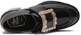 (W) Roger Vivier Kasut Kulit Patent Tumit Chunky Platform 'Hitam' RVW59834630D1P9999