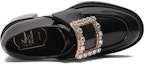 Purchase (W) Roger Vivier Kasut Kulit Patent Tumit Chunky Platform 'Hitam' RVW59834630D1P9999