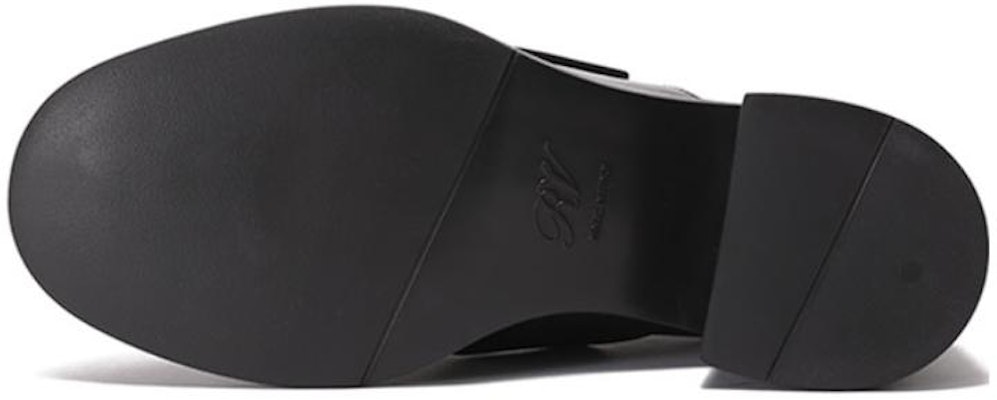 (W) Roger Vivier Loafer Plataforma con Tacón Grueso en Cuero Charol 'Negro' RVW59834630D1P9999 Details for (W) Roger Vivier Loafer Plataforma con Tacón Grueso en Cuero Charol 'Negro' RVW59834630D1P9999