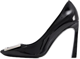 (Women) Roger Vivier Patent Leather High-Heel Sneakers 'Black' RVW40115280D1PB999 (Women) Roger Vivier Patent Leather High-Heel Sneakers 'Black' RVW40115280D1PB999