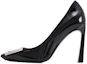 Buy (W) Roger Vivier Zapatillas de Tacón Alto de Charol 'Negro' RVW40115280D1PB999