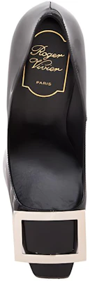(W) Roger Vivier Zapatillas de Tacón Alto de Charol 'Negro' RVW40115280D1PB999 Lookbook (W) Roger Vivier Zapatillas de Tacón Alto de Charol 'Negro' RVW40115280D1PB999