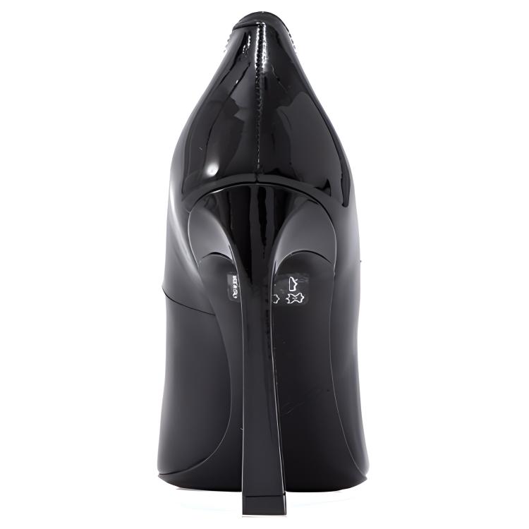 (W) Roger Vivier Patent Leather High-Heel Sneakers 'Black' 圖 4