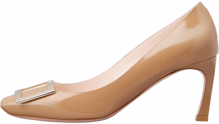 (W) Roger Vivier 漆皮高跟鞋7厘米'金属扣褐色' RVW40015280D1PS014 Buy (W) Roger Vivier 漆皮高跟鞋7厘米'金属扣褐色' RVW40015280D1PS014