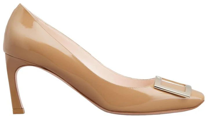 (W) Roger Vivier 漆皮高跟鞋7厘米'金属扣褐色' RVW40015280D1PS014 Order (W) Roger Vivier 漆皮高跟鞋7厘米'金属扣褐色' RVW40015280D1PS014
