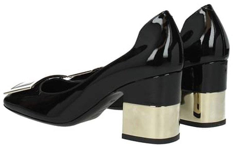 (W) Roger Vivier Patent Leather High Heels 'Black Fashion' 圖 3