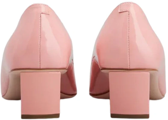 (W) Roger Vivier Kulit Patent Tumit Rendah Bertapak Blok 'Pink' RVW00600921D1P1J93 Shop (W) Roger Vivier Kulit Patent Tumit Rendah Bertapak Blok 'Pink' RVW00600921D1P1J93