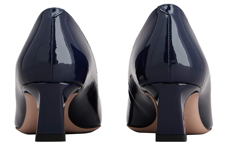 Purchase (W) ロジェヴィヴィエ パテントミュール ネイビー 4.5cmヒール RVW44815280D1P9999