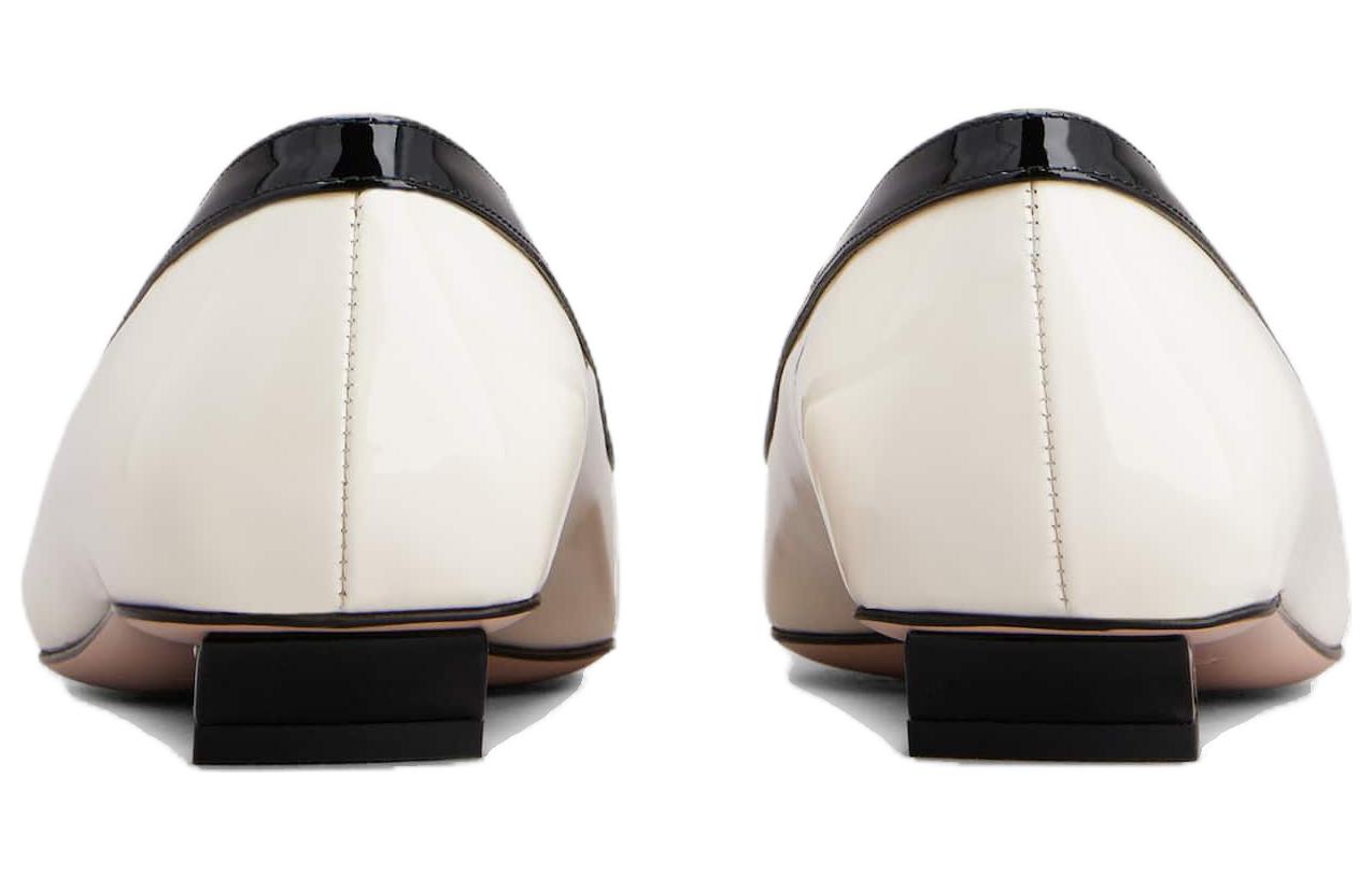 (W) Roger Vivier Patent Leather White 'Simple CMFT Casual' 圖 5