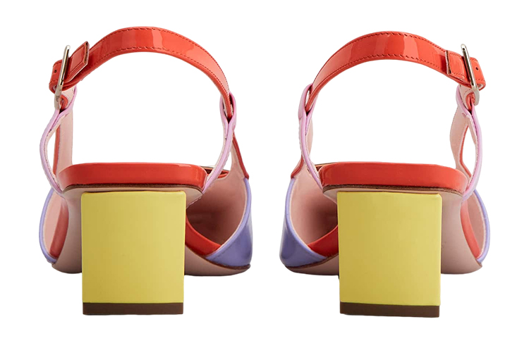 (W) Roger Vivier Patent Square Toe 'Purple Block Heel' 圖 4
