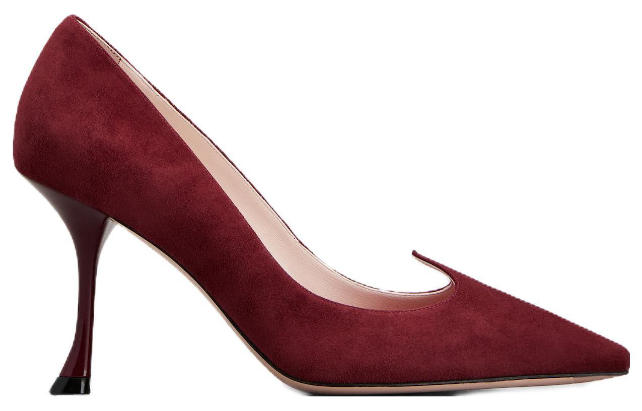 (W) Roger Vivier Pointed-Toe High Heel 'CMFT Red Sheepskin' 圖 2