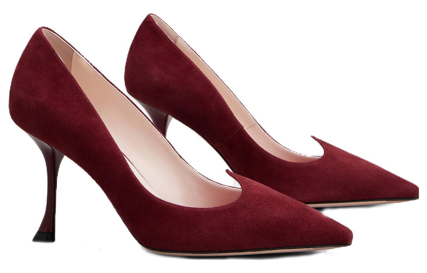 (W) Roger Vivier Pointed-Toe High Heel 'CMFT Red Sheepskin' 圖 3