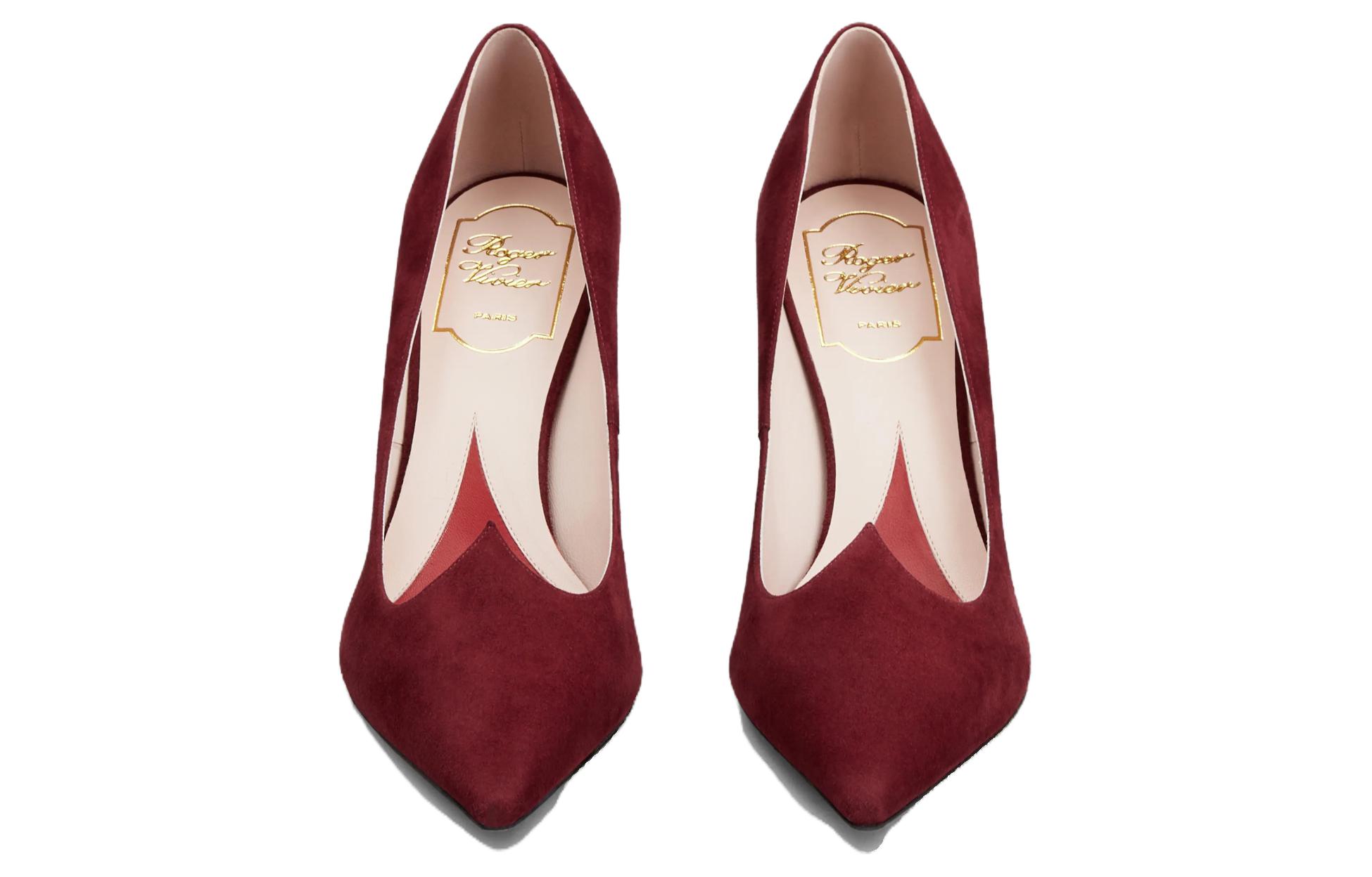 (W) Roger Vivier Pointed-Toe High Heel 'CMFT Red Sheepskin' 圖 4