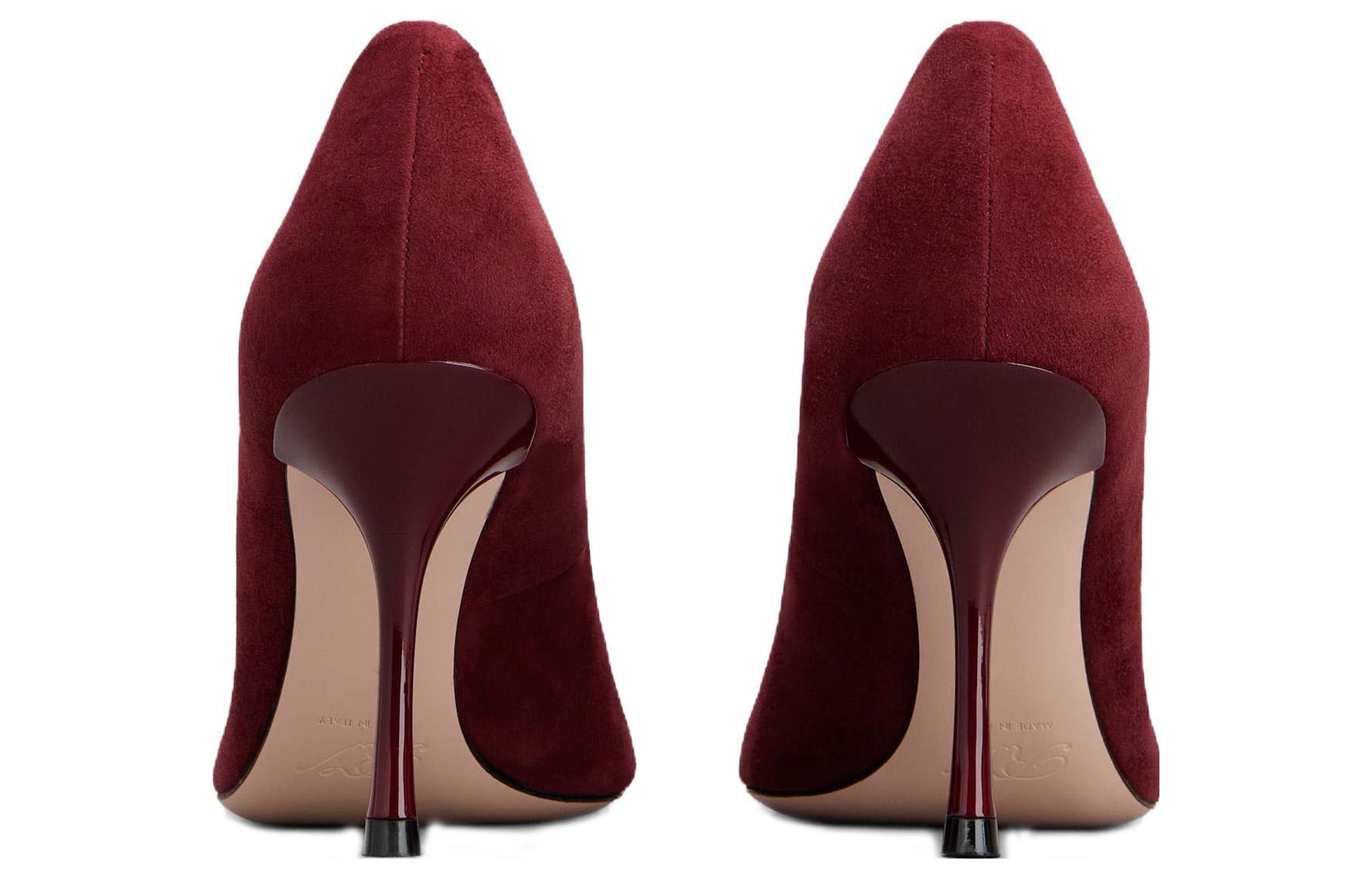 (W) Roger Vivier Pointed-Toe High Heel 'CMFT Red Sheepskin' 圖 5