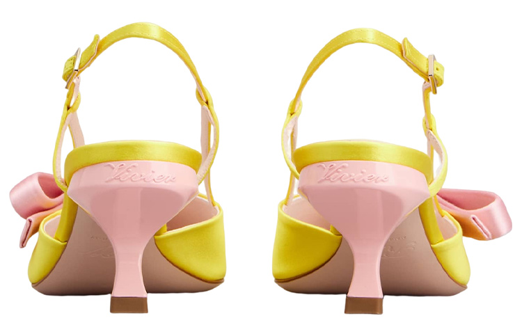 (W) Roger Vivier Pointed Toe Buckle Stiletto 'Yellow' 圖 5