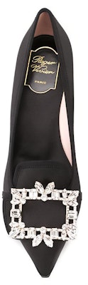 (Women) Roger Vivier Pointed Toe Slip-On Stiletto 'Black' RVW54323380RS0B999 Lookbook (Women) Roger Vivier Pointed Toe Slip-On Stiletto 'Black' RVW54323380RS0B999