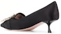 (W) Roger Vivier Tumit Tinggi Slip-On Hujung Runcing 'Hitam' RVW54323380RS0B999