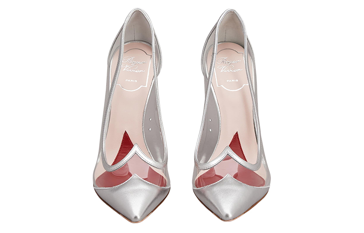 (W) Roger Vivier Pointed Toe Stiletto High Heels 'Silver 10cm' 圖 3