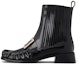 Buy (W) Roger Vivier Preppy Viv 'But Chelsea Hitam Patent dengan Gesper Logam' RVW63331250QJB034C