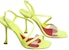 (W) Roger Vivier PVC Gesper Stiletto 'Sandal Fesyen Kuning' RVW622347006NG5O02