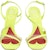 (W) Roger Vivier PVC Gesper Stiletto 'Sandal Fesyen Kuning' RVW622347006NG5O02