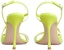 (W) Roger Vivier PVC Gesper Stiletto 'Sandal Fesyen Kuning' RVW622347006NG5O02