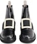 Shop (W) Roger Vivier Rangers Leather 'Metal Buckle Chelsea Boot Hitam' RVW54825170MRKB999