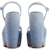(W) Roger Vivier Sandal Tumit Bulat 'Biru Bersama Tali Buku Lali' RVW70336490JDLU207