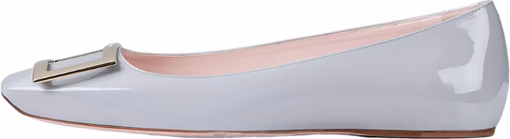 (Women) Roger Vivier Round Toe Slip-On 'Silver' RVW40415280D1PU007 (Women) Roger Vivier Round Toe Slip-On 'Silver' RVW40415280D1PU007
