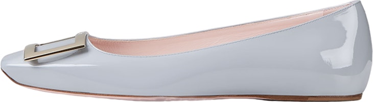 (Women) Roger Vivier Round Toe Slip-On 'Silver' RVW40415280D1PU007 (Women) Roger Vivier Round Toe Slip-On 'Silver' RVW40415280D1PU007