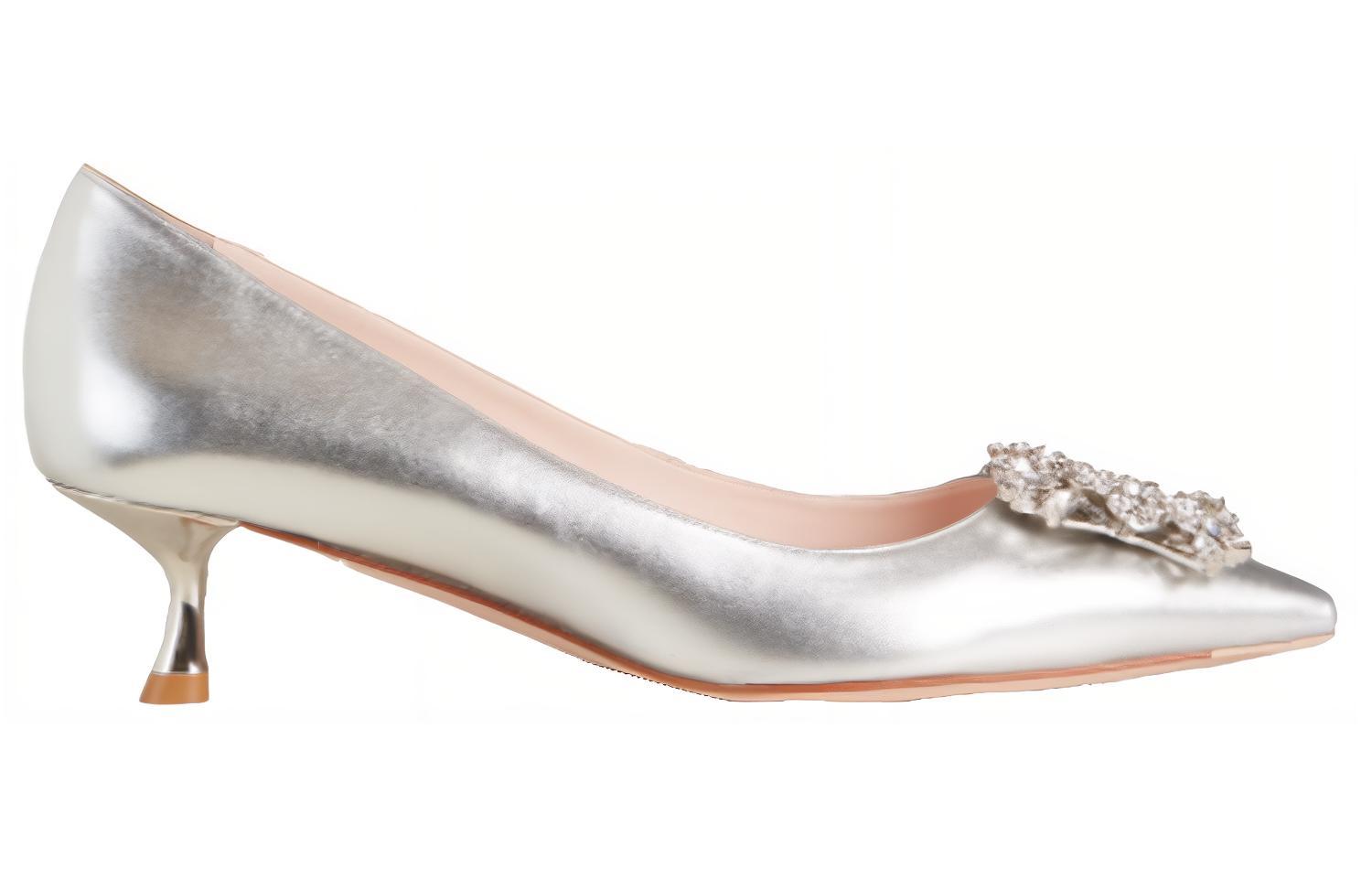 (W) Roger Vivier RV Bouquet Strass High Heel 'Silver Strass Buckle' 圖 2