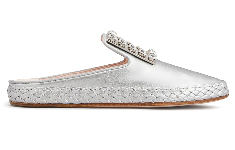 (W) Roger Vivier RV Lounge 'Silver Buckle Velvet' 圖 2