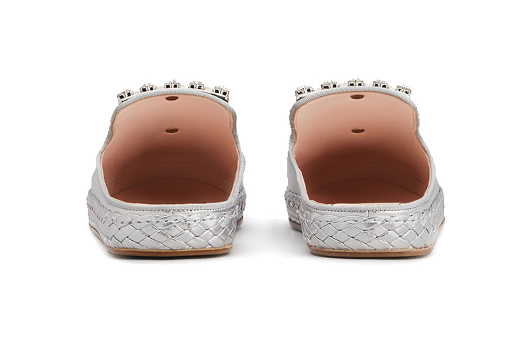 (W) Roger Vivier RV Lounge 'Silver Buckle Velvet' 圖 4