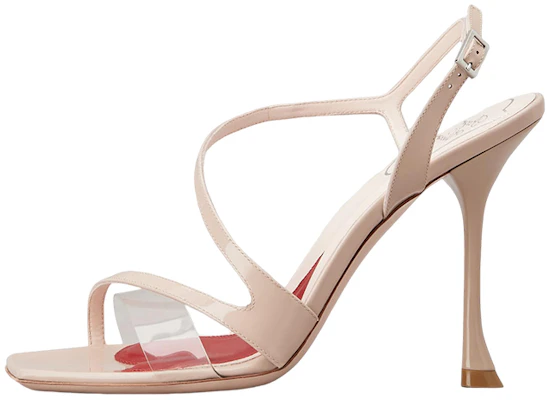 (W) Roger Vivier Sandalen ''Roze PVC Puntige Neus Naaldhak'' RVW622347006NG5O01 Buy (W) Roger Vivier Sandalen ''Roze PVC Puntige Neus Naaldhak'' RVW622347006NG5O01