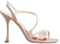Order (W) Roger Vivier Sandalen ''Roze PVC Puntige Neus Naaldhak'' RVW622347006NG5O01