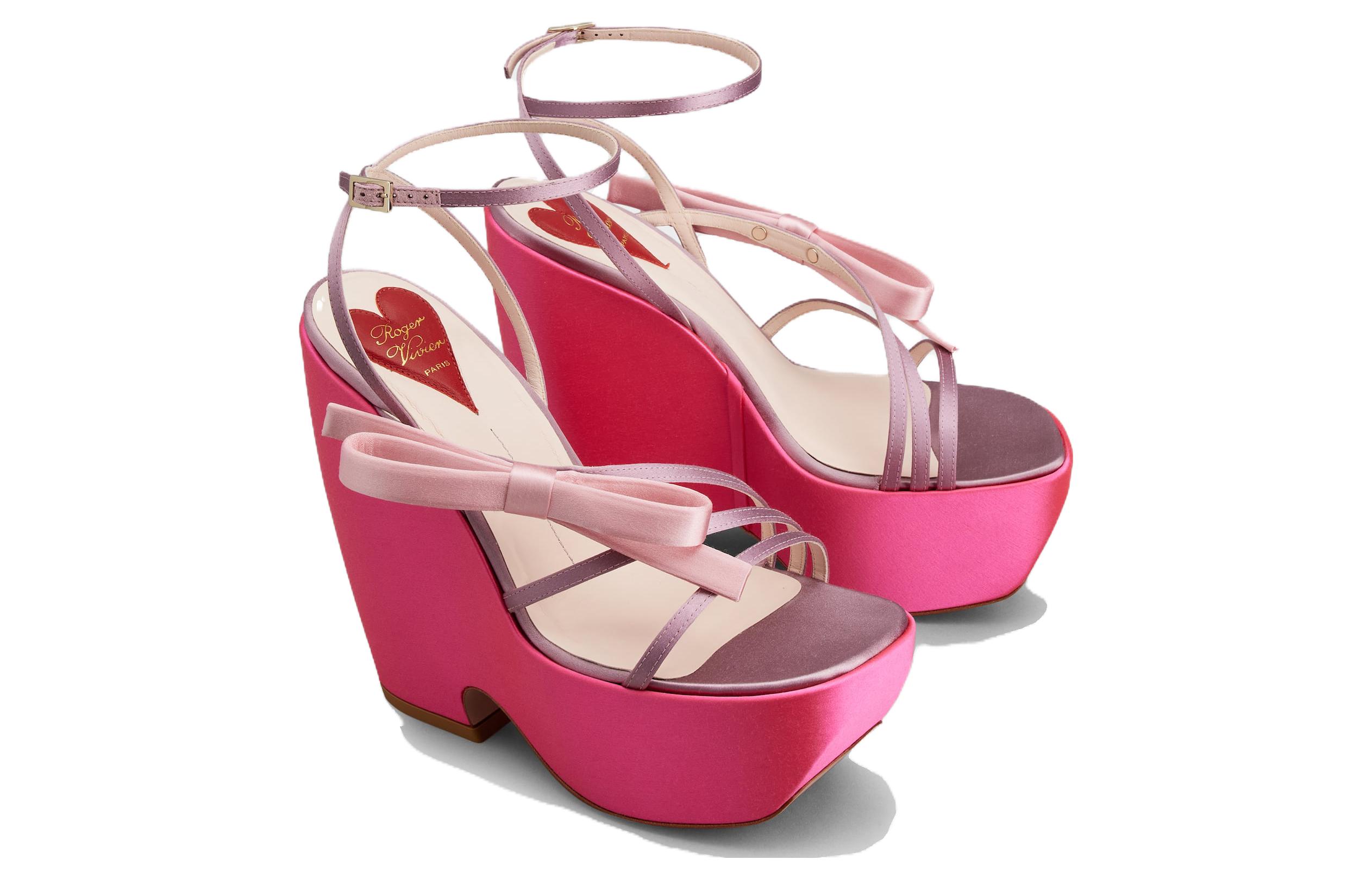 (W) Roger Vivier Satin Buckle Mule 'Pink' 圖 2