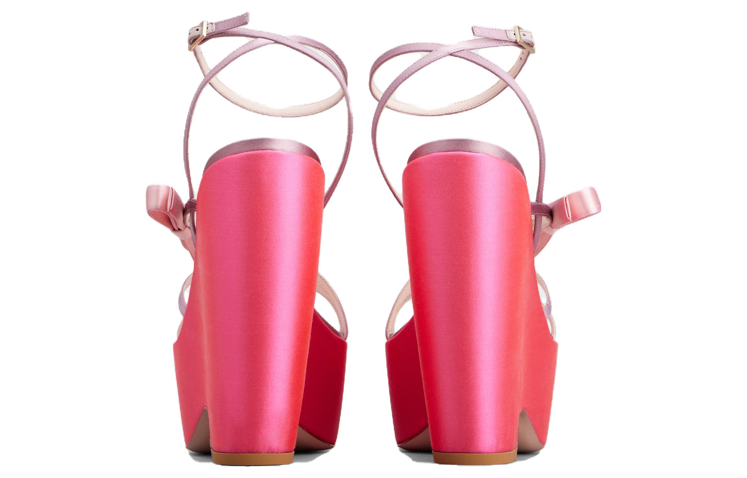 (W) Roger Vivier Satin Buckle Mule 'Pink' 圖 4