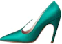 Buy (W) Roger Vivier Satin Tumit Runcing 'Hijau' RVW68434240RS0V016