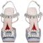 Lookbook (W) Roger Vivier Satin Stiletto Heels 'Crystal Buckle Grey' - Tumit Tinggi Satin Kelabu. RVW68334210RS0L021