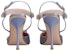 (W) Roger Vivier Satin Stiletto Heels 'Crystal Buckle Grey' - Tumit Tinggi Satin Kelabu. RVW68334210RS0L021