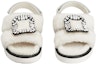 Shop (W) Roger Vivier Sandal Fesyen Velcro Bulu 'Putih' RVW65434770MFY656Z