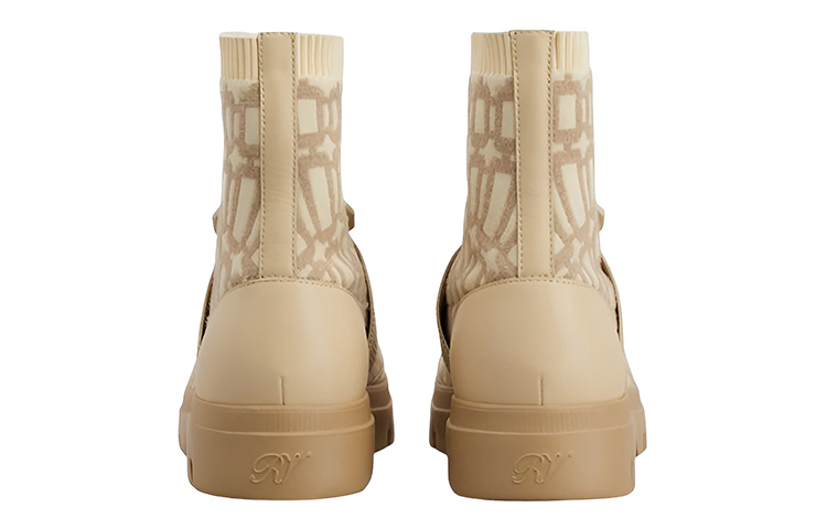 Purchase (W) ロジェヴィヴィエ ショートブーツ ベージュバックル RVW62833950ETEC600