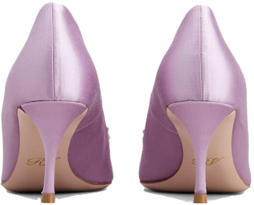 (Women) Roger Vivier Silk Pointed Toe Comfort Stiletto Heels 'Pink' RVW41417620RS0L223 Shop (Women) Roger Vivier Silk Pointed Toe Comfort Stiletto Heels 'Pink' RVW41417620RS0L223