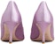 (W) Roger Vivier Tumit Tinggi Pointed Toe Sutera Selesa 'Pink' RVW41417620RS0L223